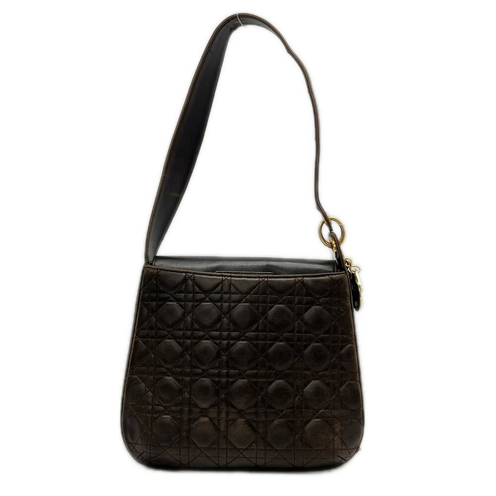 Christian Dior Cannage Stitch Shoulder Bag